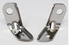 SB-01BS Stainless Grille Tie Bar/Hood Adjuster Bracket, 1956 Chevy, Pair
