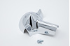 SB-27C Horn Ring, 1955-1956 Bel Air, Chrome Center, Hardware Included