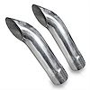7070250 Exhaust Tail Pipe Tip, Universal, Extended Turn Down Tips 2-1/2" Inlet
