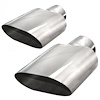 781250 Big Oval Tips - 35 Degree Angle Cut - Inlet: 2.5" - image 1