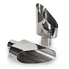 782300 Exhaust Tail Pipe Tip, Universal, Slash Cut Big Oval Tips 3" Inlet - image 1