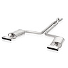 C49296EXH Exhaust System Kit, 1992-1996 Chevy Corvette C4 5.7L, Catback Dual Turbo Chambered Mufflers Performance Connect - image 1