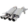 2005-2012 C6 Corvette 3 complete Catback Exhaust System. Includes 3 X-pipe 3 center section and 3 ov - image 1