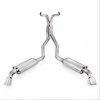 2010+ Camaro 6.2L 304 SS CNC mandrel bent 3 dual exhaust system with x-pipe dual turbo chambered muf - image 1