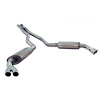 2010+ Camaro 6.2L 304 SS CNC mandrel bent 3 dual exhaust system with x-pipe dual chambered turbo muf - image 1