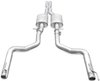 Legend Series Cat-Back Exhaust System with X-Pipe Dodge Challenger 6.2L, 6.4L - No Tips - Growl/Rumble Sound - image 2