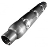 CR2525 Exhaust Muffler, Universal, Chambered Round 2-1/2" Muffler - image 1