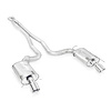 CTSV9WGCBHDR Exhaust System Kit, 2009-2015 Cadillac CTS-V Wagon LSA 6.2L, Wagon Catback Dual Turbo Chambered Mufflers - image 1