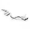 FC13CB-RT Exhaust System Kit, 2013-2018 Ford Focus ST 2.0L, Catback Vintage Round Muffler Round Tips Factory Connect - image 1