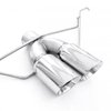 FC13CB-RT Exhaust System Kit, 2013-2018 Ford Focus ST 2.0L, Catback Vintage Round Muffler Round Tips Factory Connect - image 3