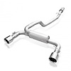 FCRS16CB Exhaust System Kit, 2016-2018 Ford Focus RS 2.3L, Catback Vintage Round and Chambered Muffler Factory Connect - image 1