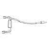 FCRS16CB Exhaust System Kit, 2016-2018 Ford Focus RS 2.3L, Catback Vintage Round and Chambered Muffler Factory Connect - image 3