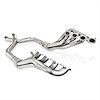 2011-12 Shelby GT500 1 7/8 headers with lead pipes. Tig welded 304 s/s headers with 3/8 thick flange - image 1