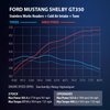 GT350HCAT Exhaust Header Pipe Kit, 2015-2020 Ford Mustang Shelby GT350 5.2L, Headers 1-7/8" With Catted Leads Factory Connect - image 2