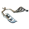 2007-2010 Shelby GT500 1 7/8 headers and lead pipes. Tig welded 304 s/s headers with 3/8 thick flang - image 1