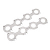 HF462V163 Exhaust Flange, Small Bock Ford 4.6L 2V Engine, Header Flange SBF 1-5/8" 2V Round Port - image 1