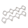 HF463V163 Exhaust Flange, Small Bock Ford 4.6L 3V Engine, Header Flange SBF 1-5/8" 3V Round Port - image 1