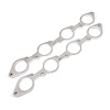 HFBBC212 Exhaust Flange, Big Block Chevy Engine, Header Flange BBC 2-1/8" Port - image 1