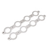 HFLS1200 Exhaust Flange, LS1 & LS6 Chevy Engine, Header Flange LS 2" Round Port - image 1