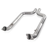 HM64OR 3 in. Off-Road Mid Pipes Dodge Hemi - image 1