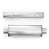 JPJKUCB Exhaust System Kit, 2012-2018 Jeep Wrangler JK / JKU 3.6L, Catback Dual Outlet Turbo Muffler Factory Connect - image 2