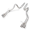 M14GT Exhaust System Kit, 2013-2014 Ford Mustang Shelby GT500 5.8L, Catback Dual Chambered Round Mufflers W/Perf - image 1