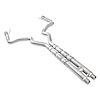 M15CB-LMF Exhaust System Kit, 2015-2017 Ford Mustang GT 5.0L, Catback Dual Retro 3" Core Rounds H-Pipe Factory Connect - image 1