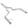 M15CB Exhaust System Kit, 2015-2017 Ford Mustang GT 5.0L, Catback Dual Retro 2-1/2" Core Rounds H-Pipe Factory Connect - image 1