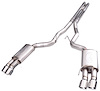 Redline Series Cat-Back Exhaust System with H-Pipe 2018-Up Ford Mustang GT 5.0L V8, Aggressive Sound - image 1