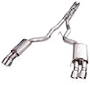 Legend Series Cat-Back Exhaust System with H-Pipe 2018-Up Ford Mustang GT 5.0L V8, Classic Sound - image 1