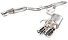 Redline Series Cat-Back Exhaust System with Active Valves H-Pipe 2018-Up Ford Mustang GT 5.0L V8, Aggressive Sound - image 1