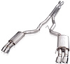 Redline Series Cat-Back Exhaust System with X-Pipe 2018-Up Ford Mustang GT 5.0L V8 - Aggressive Sound - image 1