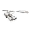 Legend Cat-Back Exhaust System with H-Pipe Performance Connect for 2024-2026 Ford Mustang GT 5.0L [3 in., Polished Quad Tips]