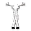 Redline Cat-Back Exhaust System with X-Pipe Performance Connect for 2024-2026 Ford Mustang GT 5.0L [3 in., Polished Quad Tips] - image 2