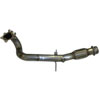 2007-2012 MAZDASPEED3 2.3L 3 CATBACK EXHAUST SYSTEM WITH S-TUBE ROUND MUFFLER AND 4 ROLLED EDGE POLI - image 1