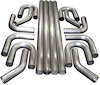 RB225X Exhaust Pipe, Universal, 2-1/4" Expanded Rod Build Kit - image 1