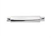 Polished Smooth Oval Muffler 2.5" - image 1