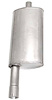 T400009 Exhaust Muffler, 1955-1957 Ford Thunderbird, T-Bird Chambered Muffler - image 1