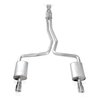 TA10ECOCB Exhaust System Kit, 2010-2019 Ford Taurus SHO Ecoboost 3.5L, Ecoboost Dual Turbo Chambered Mufflers Fatory Connect - image 2