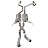 07-10 Toyota Tundra 5.7L 4WD 146 wheelbase 2.5 SS dual catback exhaust system with dual s-tube turbo - image 1