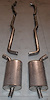 Manifold-Back Exhaust System 1968-69 BB Corvette (Automatic) - image 1