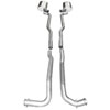 73-82 Corvette Exhaust system - big block-std trans. CNC Mandrel Bent 2 1/2 16 gauge T-125 Aluminize - image 1