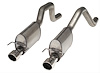 C6ZO6 Corvette 3 axle back exhaust. Lightweight 18 gauge 304 SS with S-Tube turbo style mufflers. Du - image 1