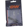 6020112B 6AN Male Flare to 5/16 Inch Male EFI Quick Connect Adapter Anodized Matte Black - image 2