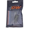 6020121B 6AN Male Flare to 5/16 Inch Female EFI Quick Connect Adapter Anodized Matte Black - image 2