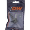 6020124B 10AN ORB Male to 5/16 Inch Male EFI Quick Connect Adapter (Incl O-Ring) Anodized Matte Black - image 2