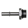 6020125 10AN ORB Male to 3/8 Inch Male EFI Quick Connect Adapter (Incl O-Ring) Anodized DW Titanium - image 1