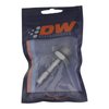 6020125 10AN ORB Male to 3/8 Inch Male EFI Quick Connect Adapter (Incl O-Ring) Anodized DW Titanium - image 2