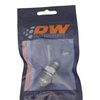 6020205 10AN Male Flare to 6AN Male Flare Reducer Straight Anodized DW Titanium - image 2