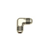 6020208 8AN Male Flare to 8AN Male Flare 90-Degree Fitting Anodized DW Titanium - image 1